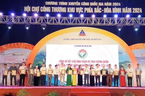 Khai mạc Hội chợ Công Thương khu vực phía Bắc – Hòa Bình 2024