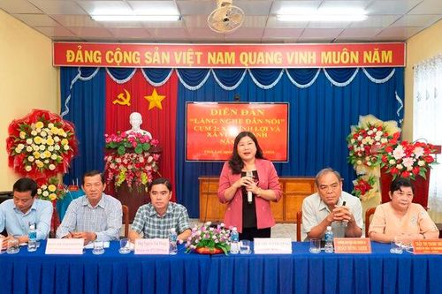 Phát huy vai trò mặt trận và các đoàn thể