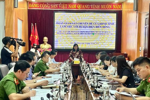 Điện Biên Đông thực hiện tốt các hoạt động tố tụng, đảm bảo quyền con người