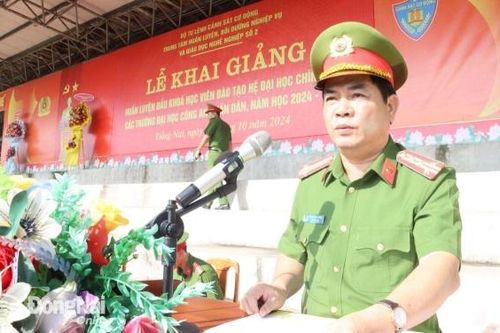 Huấn luyện đầu khóa cho gần 700 học viên đào tạo chính quy các trường thuộc Bộ Công an
