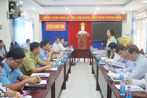 Đoàn giám sát của Thường trực HĐND tỉnh Khánh Hòa: Giám sát công tác quản lý bảo vệ rừng tại huyện Khánh Vĩnh