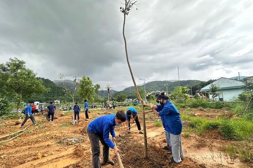 Góp sức trẻ xây dựng, bảo vệ và phát triển quê hương
