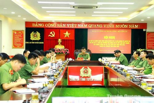 Đẩy mạnh xây dựng công an cấp xã đáp ứng yêu cầu nhiệm vụ trong tình hình mới