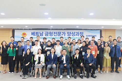 Phát triển nguồn nhân lực công nghiệp khuôn mẫu: 25 học viên Việt Nam được đào tạo tại Hàn Quốc