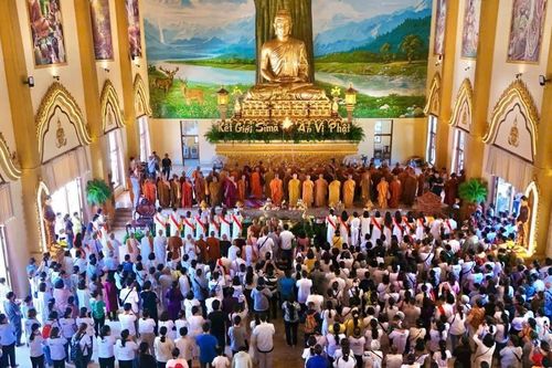 Đồng Nai: Lễ khánh thành, an vị Phật tại chùa Thiền Quang I