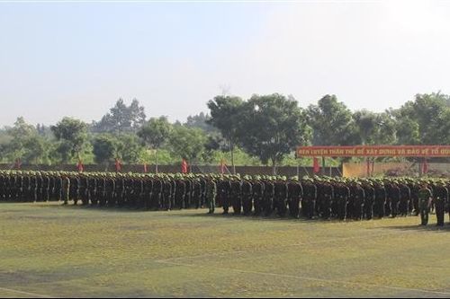Gần 700 học viên Trường Đại học ANND và Đại học CSND tham gia khóa huấn luyện đầu khóa