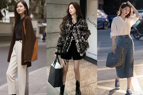 Những bộ trang phục xuống phố mùa thu đẹp