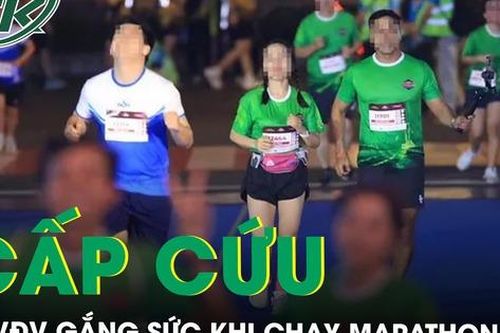 Gắng sức khi chạy marathon 3 vận động viên nhập viện cấp cứu