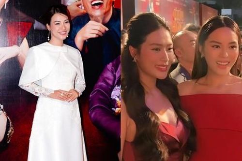 Á hậu Hoàng Oanh phản hồi tranh cãi ở thảm đỏ ra mắt phim 'Cô Dâu Hào Môn'