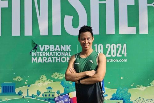 Runner bị ung thư máu phá kỉ lục cá nhân full marathon tại VPIM 2024