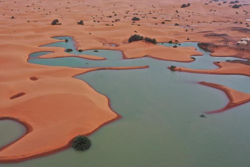 Lý do sa mạc Sahara ngập lụt