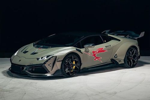 Lamborghini Huracan EVO hầm hố với gói độ thân rộng DarwinPRO