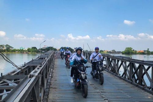 Cầu phao Ninh Cường thông xe trở lại
