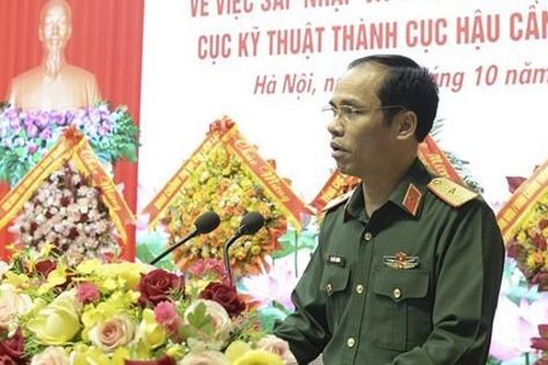 SÁP NHẬP, tổ chức lại Cục Hậu cần, Cục Kỹ thuật