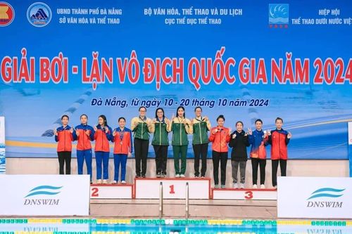 Bơi TPHCM tỏa sáng tại giải Vô địch quốc gia