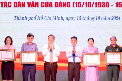 Gắn phong trào thi đua 'Dân vận khéo' với học tập và làm theo tư tưởng, đạo đức, phong cách Hồ Chí Minh