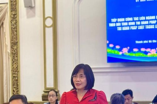 Bộ Tư pháp kiểm tra việc thi hành pháp luật trong lĩnh vực trọng tâm tại TPHCM
