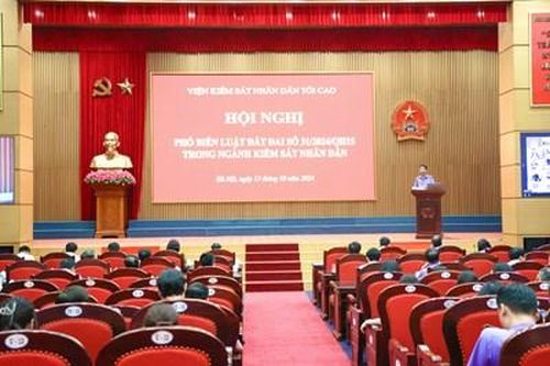 Hội nghị phổ biến, quán triệt nội dung một số Luật của Quốc hội khóa XV trong ngành Kiểm sát nhân dân