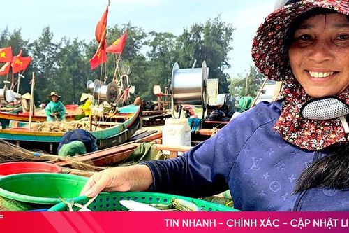 Ngư dân Nghi Xuân trúng cá bạc má