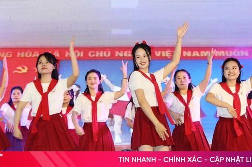 Trường THPT Nghi Xuân đoạt giải nhất giao lưu dân vũ ngành giáo dục