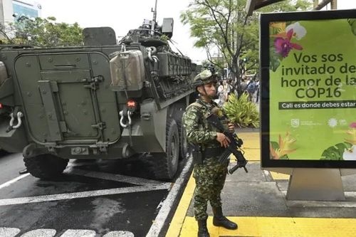 Colombia thắt chặt an ninh trước thềm hội nghị về đa dạng sinh học