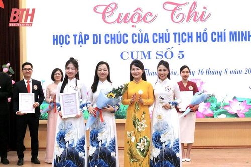 Thành công từ cuộc thi 'Học tập Di chúc của Chủ tịch Hồ Chí Minh'