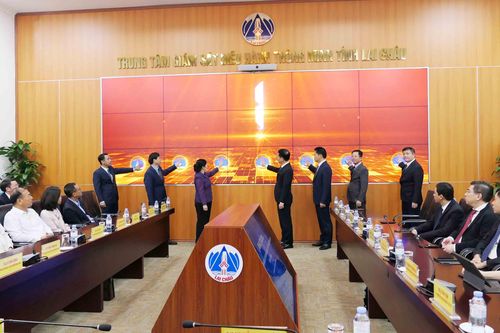 Khai trương Trung tâm giám sát, an ninh mạng và Điều hành thông minh tỉnh Lai Châu