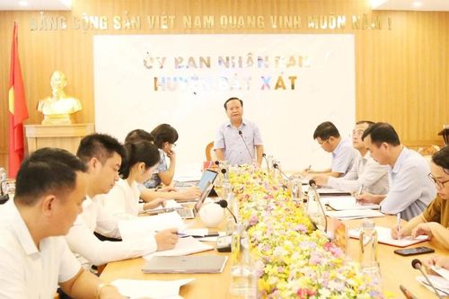 Phó Chủ tịch UBND tỉnh Nguyễn Trọng Hài làm việc với huyện Bát Xát về công tác khắc phục hậu quả thiệt hại do thiên tai