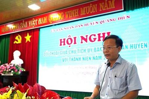 Quảng Điền: Đối thoại, gỡ khó để thanh niên khởi nghiệp