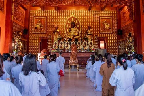 Chùa Minh Hiệp (Đồng Nai) tổ chức 'Một ngày an lạc' lần thứ 125