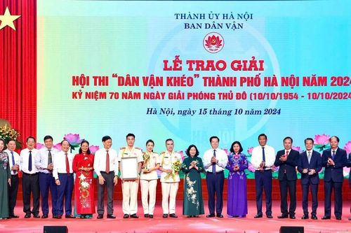 Hà Nội: Triển khai hiệu quả công tác dân vận và phong trào thi đua 'Dân vận khéo'