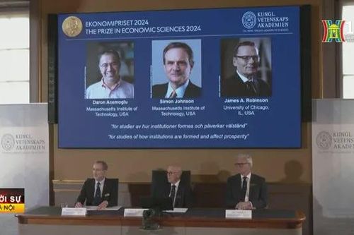 Giải Nobel Kinh tế 2024 thuộc về ba nhà kinh tế Mỹ