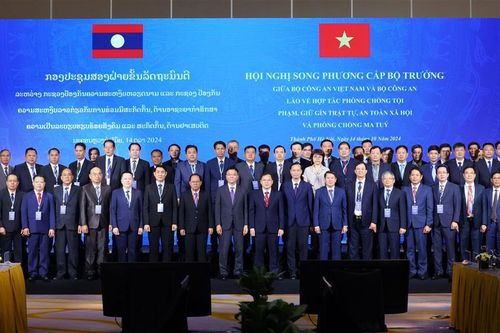 Hội nghị song phương cấp Bộ trưởng giữa Bộ Công an Việt Nam và Lào
