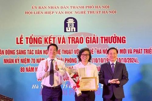 Phim 'Vì Hà Nội ngày mai' đoạt giải Đặc biệt sáng tác về 'Hà Nội - Đổi mới và phát triển'