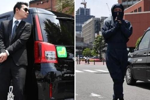 Khách đi taxi ở Nhật Bản được ninja đưa đón, trải nghiệm như phim hành động