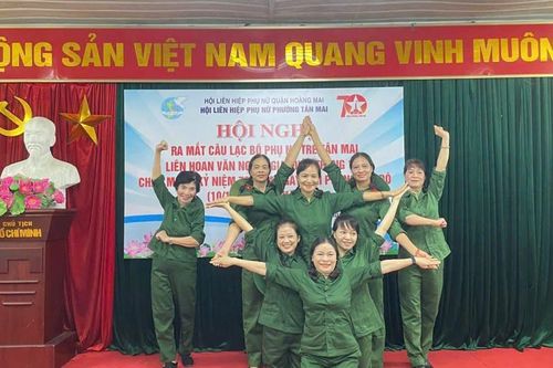 Quận Hoàng Mai tổ chức nhiều hoạt động hướng tới Ngày Phụ nữ Việt Nam 20/10