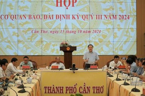Cần Thơ tổ chức hội nghị giao ban báo chí quý III năm 2024