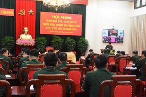 Bộ Tổng Tham mưu giao ban công tác Đảng, công tác chính trị quý III, năm 2024