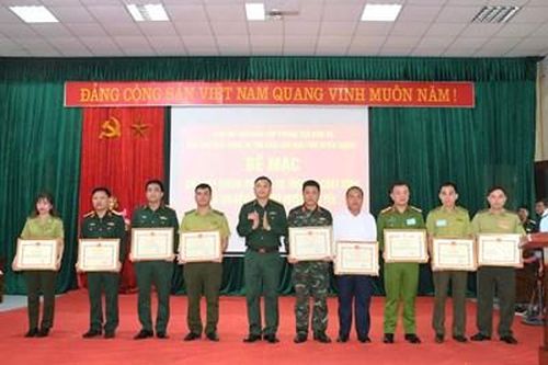 Huyện Hàm Yên (Tuyên Quang): Diễn tập phòng thủ dân sự, ứng phó cháy rừng và tìm kiếm cứu nạn