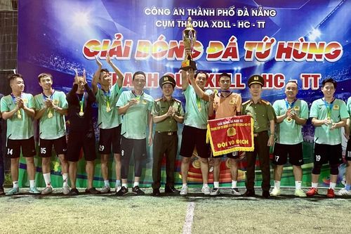 Kết thúc Giải bóng đá Tứ hùng tranh Cúp Xây dựng Lực lượng – Hậu cần – Trực thuộc
