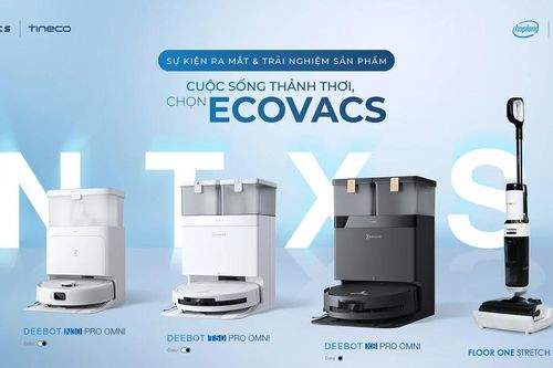 ECOVACS ROBOTICS tung hàng loạt sản phẩm mới