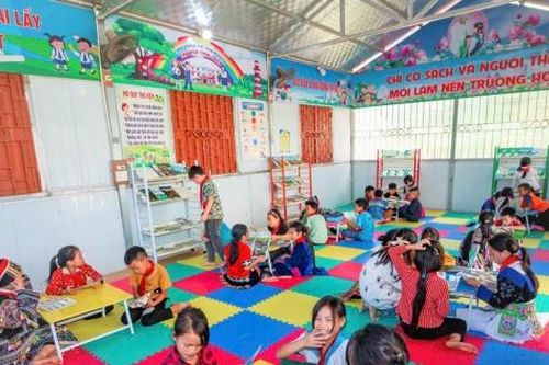 Thư viện Tâm Bình 'tiếp bước' năm học mới cho trẻ em vùng cao