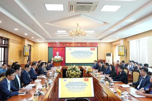 Thái Nguyên thúc đẩy hợp tác với Hoa Kỳ và Hàn Quốc