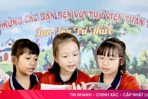 Thư viện thân thiện tạo hứng thú đọc sách, khám phá với học sinh Hồng Lĩnh