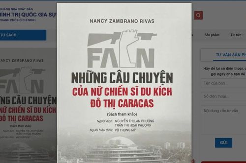 Xuất bản cuốn sách 'Những câu chuyện của nữ chiến sỹ du kích đô thị Caracas'