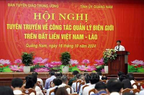 Phối hợp tuyên truyền, quản lý biên giới trên đất liền Việt Nam - Lào
