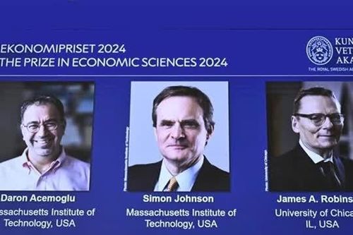 Nobel Kinh tế 2024 vinh danh các nhà nghiên cứu về thể chế