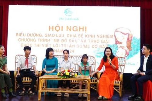 Quảng Ngãi: 3 năm, gần 800 trẻ mồ côi có mẹ đỡ đầu