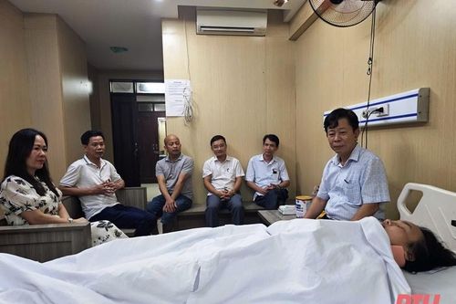 Nữ sinh lớp 11 xô xát với bạn ở huyện Nông Cống đã chuyển về điều trị tại Bệnh viện Đa khoa Hợp Lực