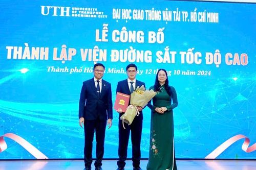 Thành lập Viện Đường sắt tốc độ cao đầu tiên tại Việt Nam